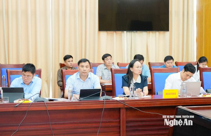 Đại diện lãnh đạo các xã tham dự hội nghị. Ảnh: TL