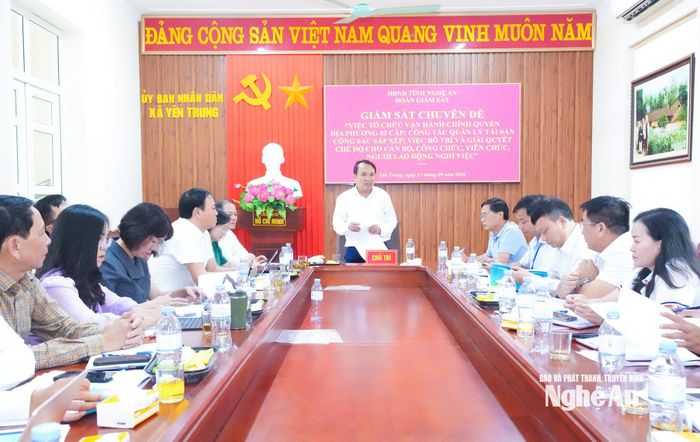 Quang cảnh cuộc làm việc. Ảnh: Mai Hoa