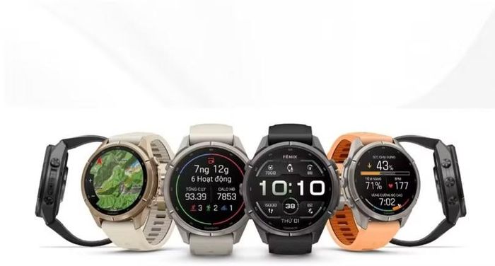 Fenix 9 Pro nổi bật với thân vỏ titanium.