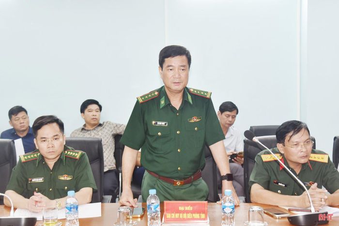 Đại tá Bùi Hồng Thanh - Chỉ huy trưởng Ban Chỉ huy BĐBP Hà Tĩnh đề xuất trung ương và tỉnh bổ sung trang thiết bị hiện đại cho Cửa khẩu Cầu Treo, nâng cấp các cửa khẩu phụ, tăng quân số của lực lượng biên phòng tại các cửa khẩu.
