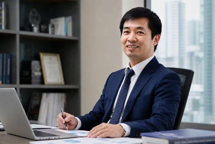 Ông Nguyễn Quang Huy, CEO Khoa Tài chính - Ngân hàng, Trường Đại học Nguyễn Trãi. (Ảnh: Vietnam+)