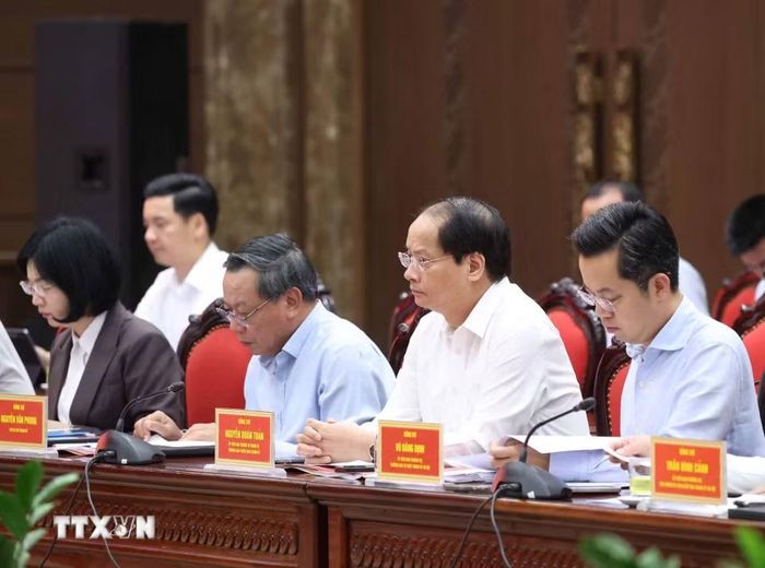 Các đại biểu tham dự Hội nghị. (Ảnh: Thống Nhất/TTXVN)