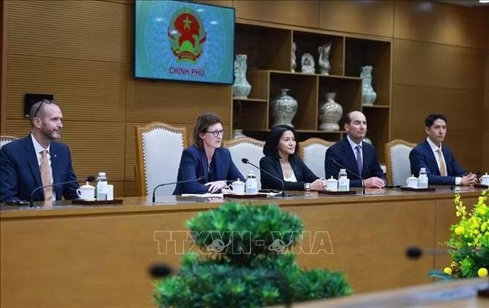 Bà Fiona Bassett, Tổng Giám đốc Điều hành FTSE Russell phát biểu.