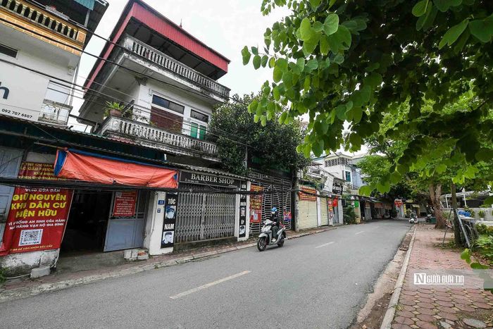 Bên trong làng Bắc Cầu, hạ tầng được đầu tư đồng bộ.
