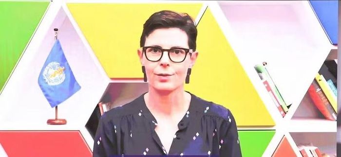 TS. Angela Pratt, Trưởng Đại diện WHO tại Việt Nam. Ảnh: Lê Hảo.