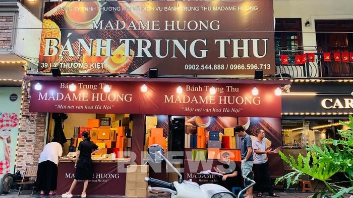 Tiệm bánh Madame Huong trên đường Lý Thường Kiệt, Hà Nội. Ảnh: Hằng Trần/Bnews/vnanet.vn