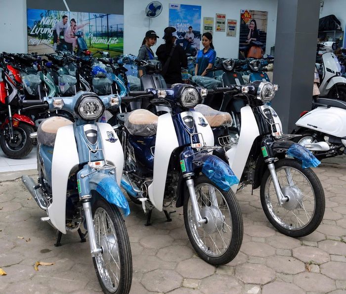 Thị trường xe máy xuất hiện của nhiều mẫu xe giá thấp, đặc biệt là các mẫu xe 50cc.