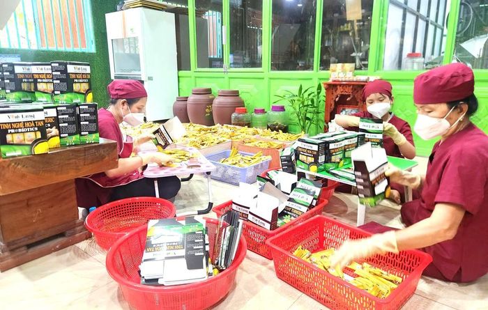 Dự án của chị Trâm tạo việc làm cho lao động nữ tại địa phương.