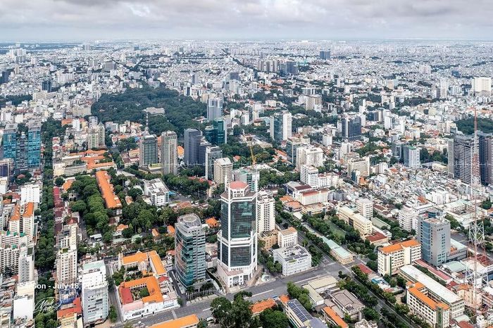 Khu vực trung tâm Quận 1 trước đây, nay là Phường Sài Gòn. Ảnh: Minh Hòa