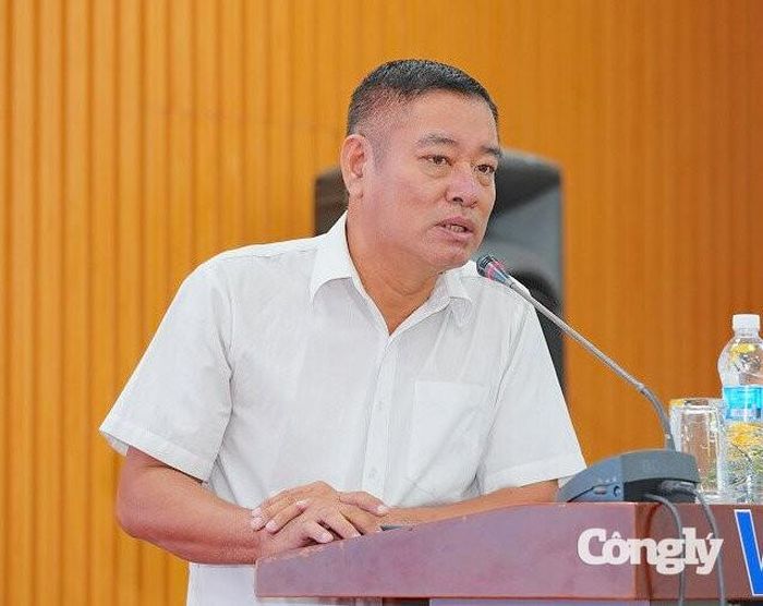 Tiến sĩ Phạm Viết Thuận - Viện trưởng Viện Kinh tế Tài nguyên và Môi trường TP.HCM phát biểu.