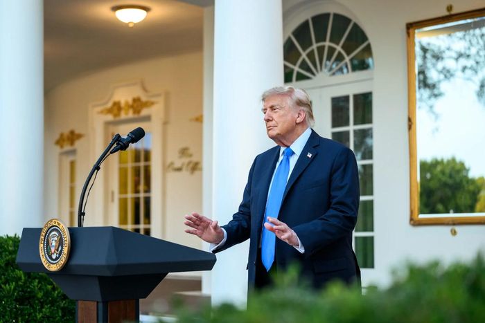 Tổng thống Mỹ Donald Trump trong một sự kiện ở Nhà Trắng vào đầu tháng 9/2026 - Ảnh: Nhà Trắng.