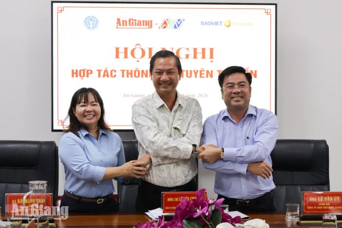 Lãnh đạo 3 đơn vị thể hiện quyết tâm hợp tác