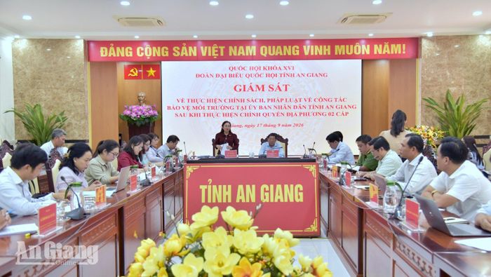 Quang cảnh buổi giám sát.