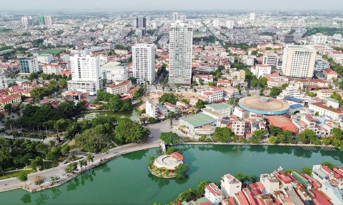Một góc đô thị phường Bắc Giang.