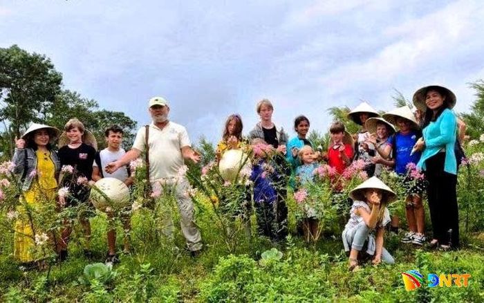 Phát triển du lịch nông nghiệp gắn với bảo tồn, phát huy giá trị văn hóa nông thôn của Hợp tác xã Nông nghiệp xanh Gò Nổi. Ảnh: QUANG VIỆT