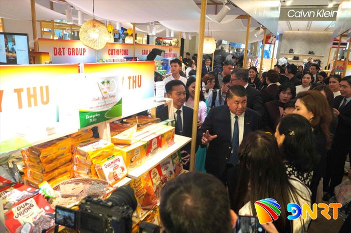 Bánh dừa nướng Quý Thu - sản phẩm OCOP 5 sao của thành phố Đà Nẵng được quảng bá, giới thiệu tại sự kiện. Ảnh: Ban tổ chức cung cấp.