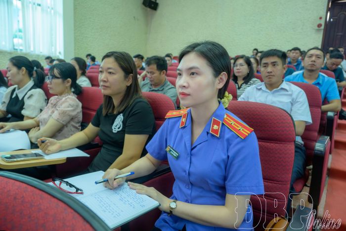 Học viên tham gia tập huấn.