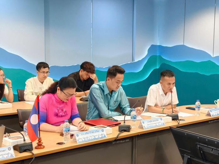 Đại biểu tỉnh Điện Biên tham dự buổi làm việc với tỉnh Chiềng Rai.