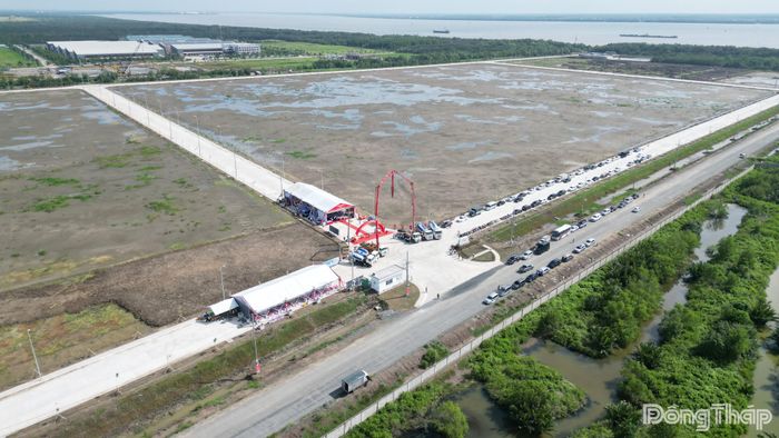 Khu Kinh tế ven biển Gò Công tỉnh Đồng Tháp có quy mô 26.700 ha.