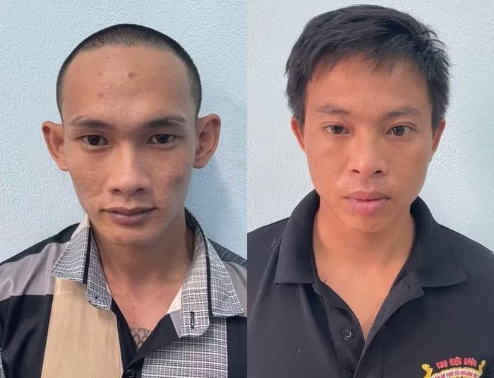 Nam (trái) và Chiều đã bị khởi tố. Ảnh: Văn Thái