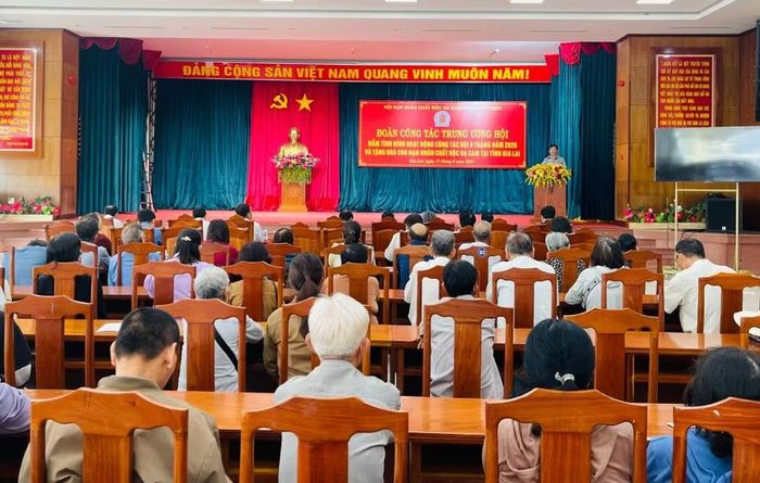 Quang cảnh buổi làm việc. Ảnh: Phan Tuấn