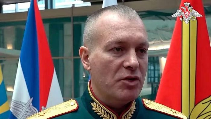  Tướng Nga Anton Grunis. Ảnh: Bộ Quốc phòng Nga 