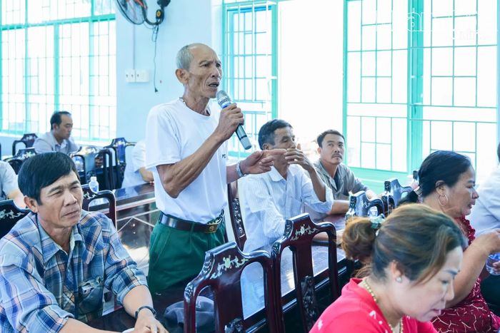 Cử tri kiến nghị các vấn đề liên quan đến khu vực lưu vực hồ Sông Than.