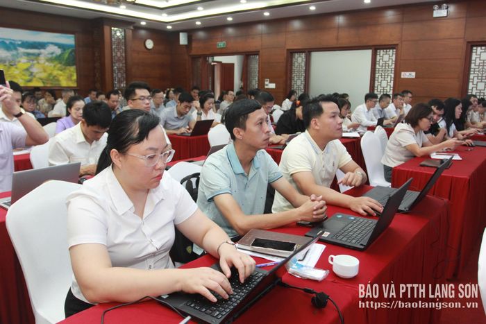 Học viên tham gia lớp bồi dưỡng