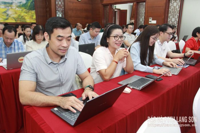 Học viên tham gia lớp bồi dưỡng