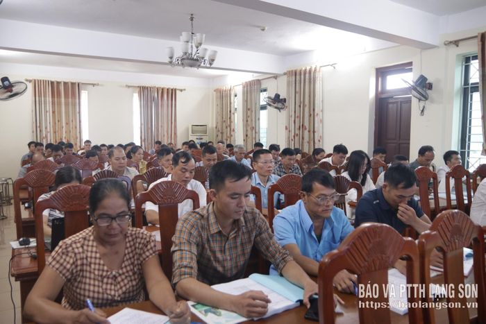 Các đại biểu tham dự lớp tập huấn