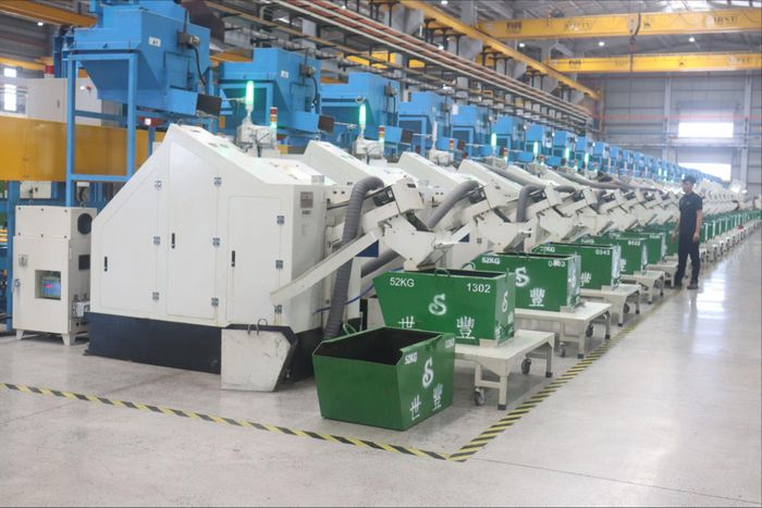 Dây chuyền sản xuất của một doanh nghiệp tại Lâm Đồng