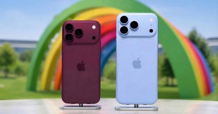 Hai màu mới của bộ đôi iPhone 18 Pro năm nay.