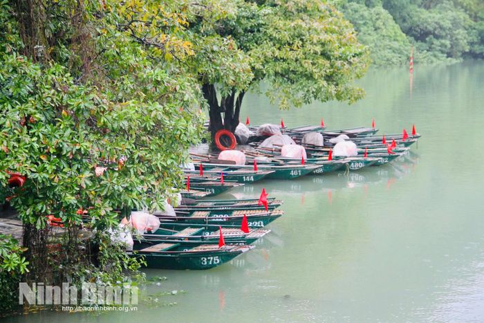 Khu du lịch sinh thái Tràng An tạm dừng đón khách từ 17/9. Ảnh: Minh Hải
