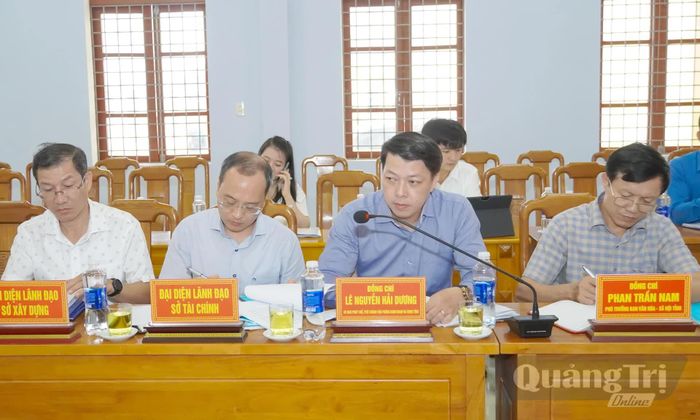 Các đại biểu tham dự buổi làm việc - Ảnh: N.H