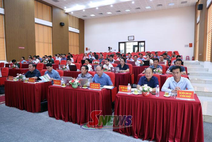 Các đại biểu dự hội nghị.