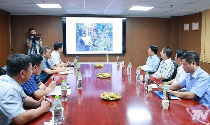Đoàn công tác làm việc với Công ty TNHH DOOSUN Việt Nam - chủ đầu tư Dự án Cụm công nghiệp Nguyên Gon.