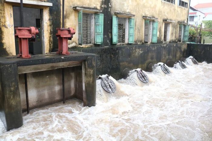 Xã Quảng Bị chủ động triển khai các biện pháp phòng chống ngập úng.