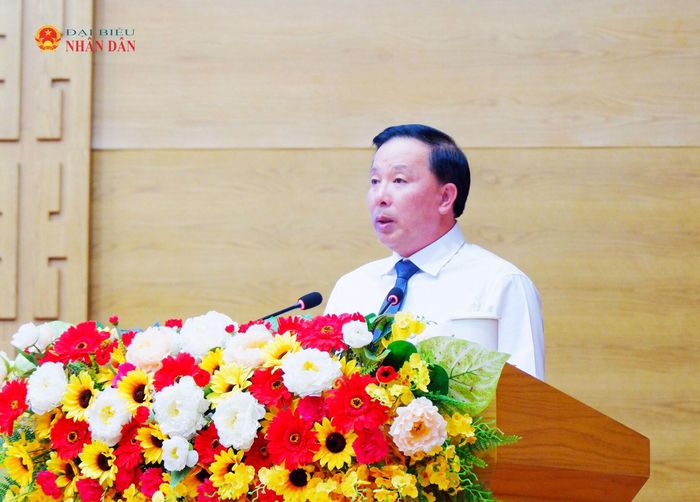 Chủ tịch UBND TP. Đồng Nai Nguyễn Văn Út phát biểu