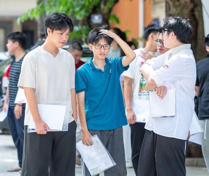 Các thí sinh dự thi tốt nghiệp THPT 2026. Ảnh: Mạnh Hưng - Xuân Quý