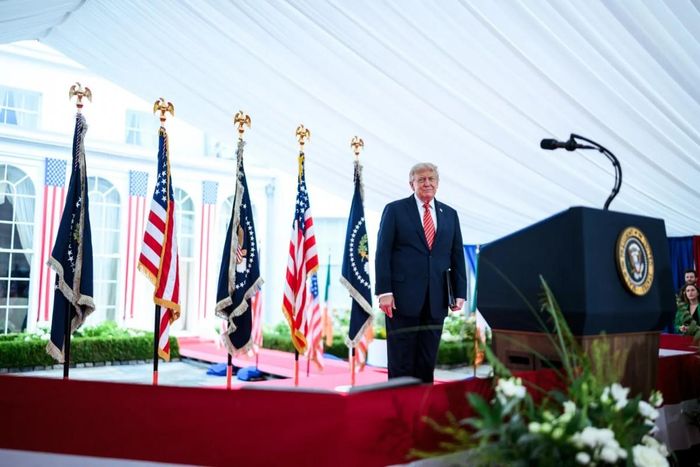 Tổng thống Mỹ Donald Trump. Ảnh: Nhà Trắng