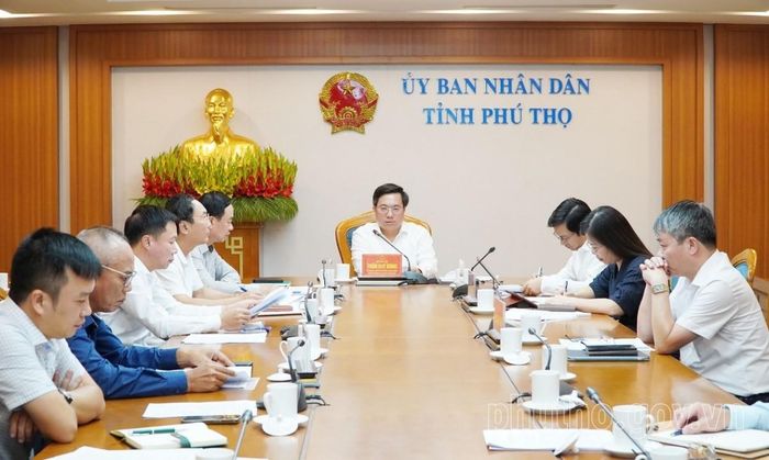 Quang cảnh hội nghị. Ảnh: UBND tỉnh Phú Thọ