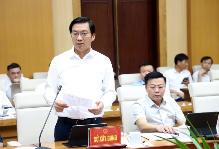 Lãnh đạo các sở, ngành tỉnh Phú Thọ phát biểu ý kiến tại hội nghị