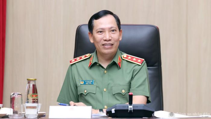 Thứ trưởng Lê Văn Tuyến đánh giá các đơn vị đã bám sát Kế hoạch số 564 của Bộ Công an về tổ chức Hội nghị.