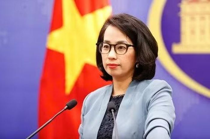 Người phát ngôn Bộ Ngoại giao Phạm Thu Hằng. Ảnh: BNG