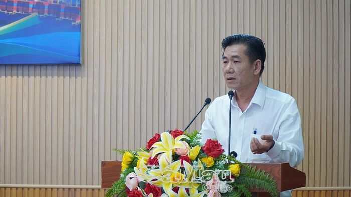 ThS. Nguyễn Tiến Sơn, Phó Chi cục trưởng Chi cục Địa chất và Khoáng sản miền Nam, đề xuất xây dựng mô hình thí điểm quản trị vật liệu nạo vét theo kinh tế tuần hoàn tại Cà Mau.