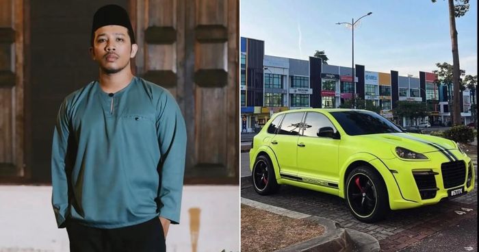 Afiq Zayany mua một chiếc Porsche Cayenne cũ vào đầu năm 2026. Ảnh: AsiaOne↵