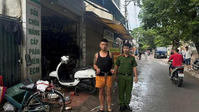 Đối tượng Nguyễn Tuấn Tú (Ảnh: Công an Hà Nội).