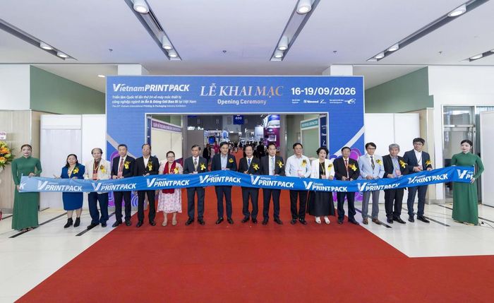 Công nghệ in số, RFID và vật liệu xanh hội tụ tại VietnamPrintPack 2026. (Ảnh: Thời báo Ngân hàng)