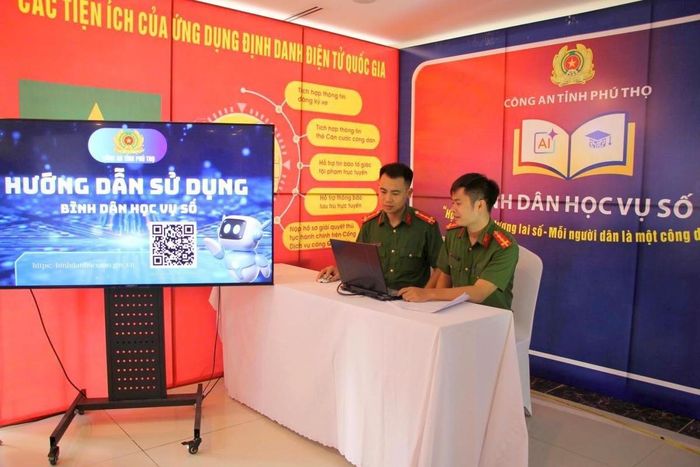 Công tác phổ biến, giáo dục pháp luật sẽ được đẩy mạnh trên nền tảng số, mạng xã hội và ứng dụng trí tuệ nhân tạo. Ảnh: Công an tỉnh Phú Thọ