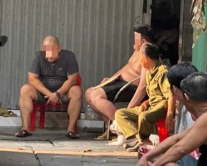 Hiện trường vụ hỏa hoạn sáng sớm nay - Ảnh: Minh Hoà